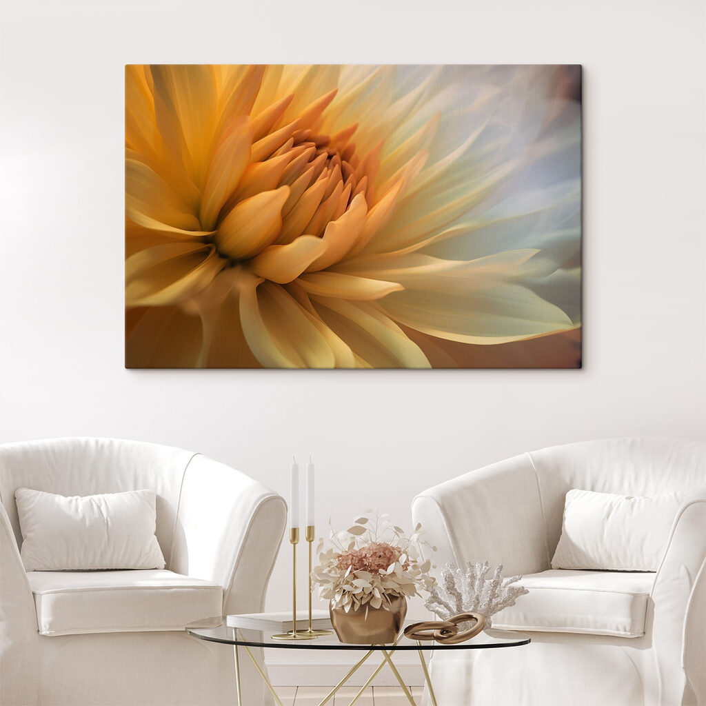 Cuore di fiore giallo — ambiente 4