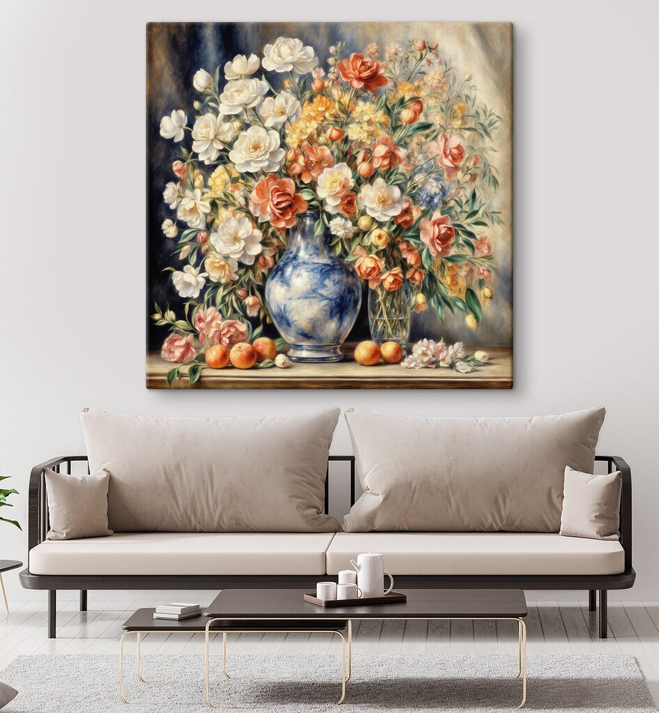 Grande mazzo, colori caldi — ambiente 1