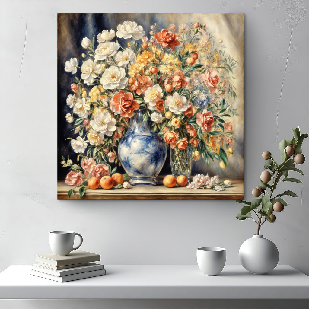 Grande mazzo, colori caldi — ambiente 3