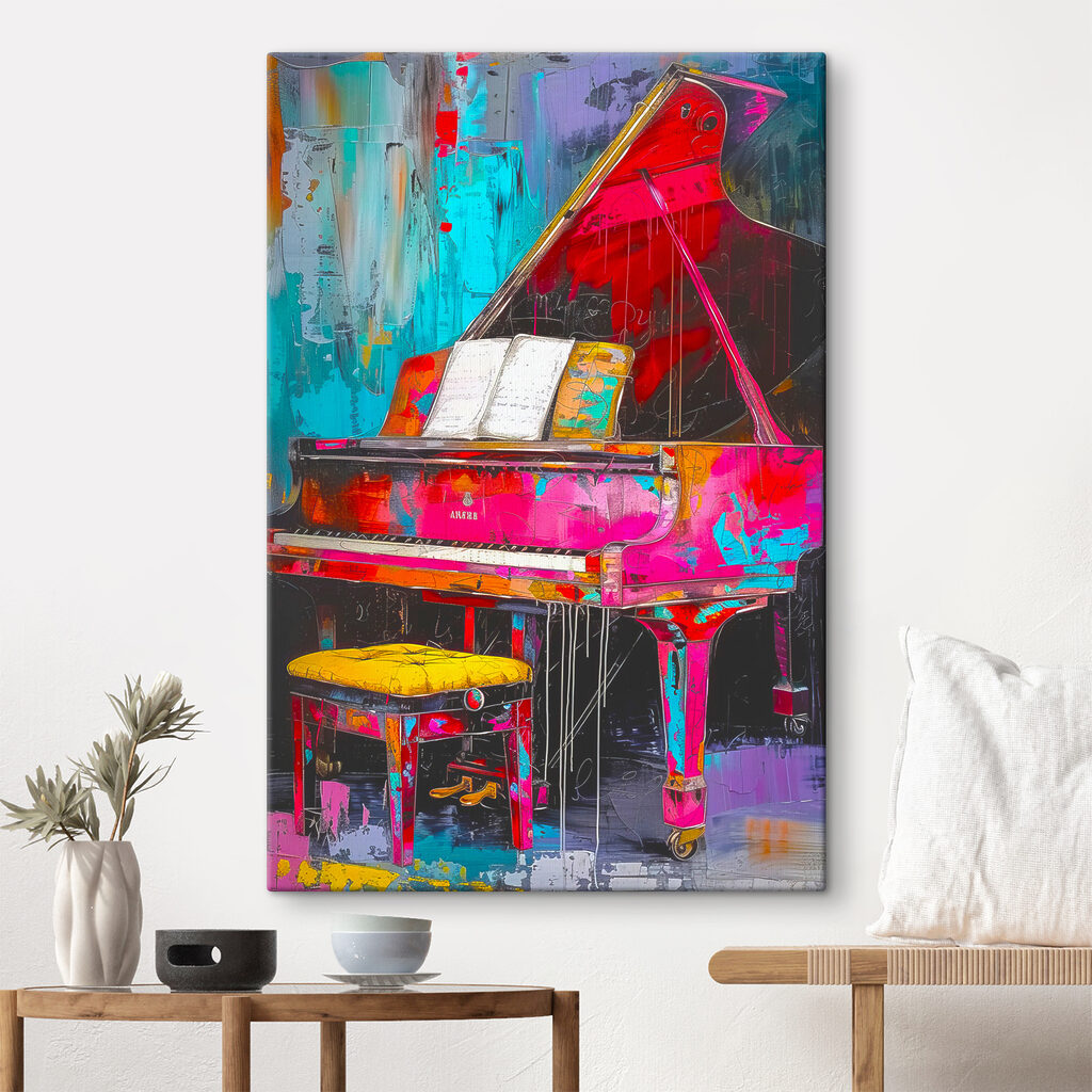 Pianoforte fra colori accesi — ambiente 1