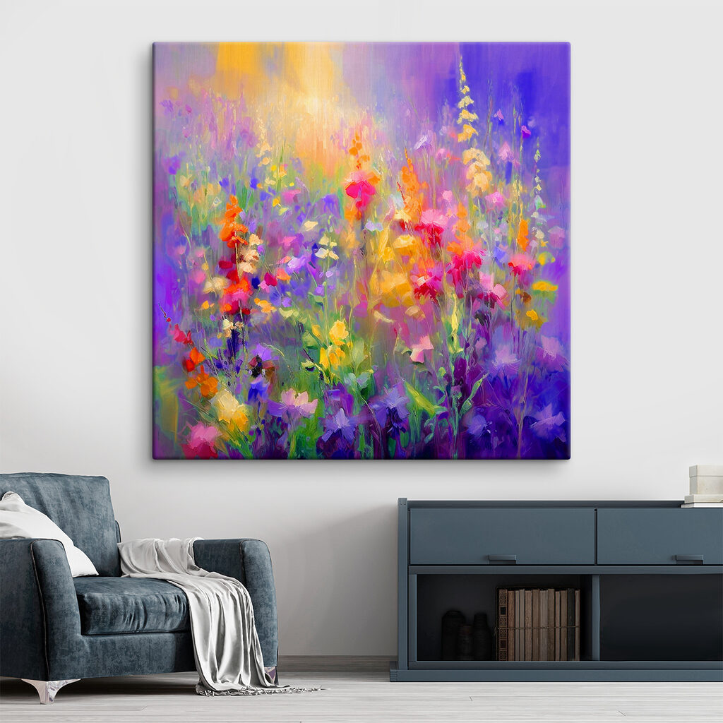 Fiori di campo accesi — ambiente 2