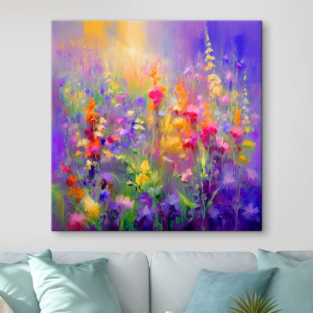 Fiori di campo accesi — ambiente 1