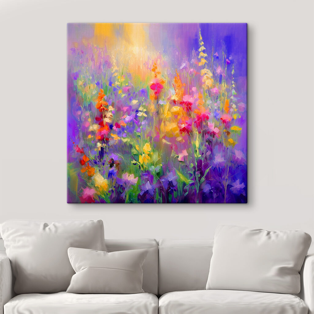 Fiori di campo accesi — ambiente 3