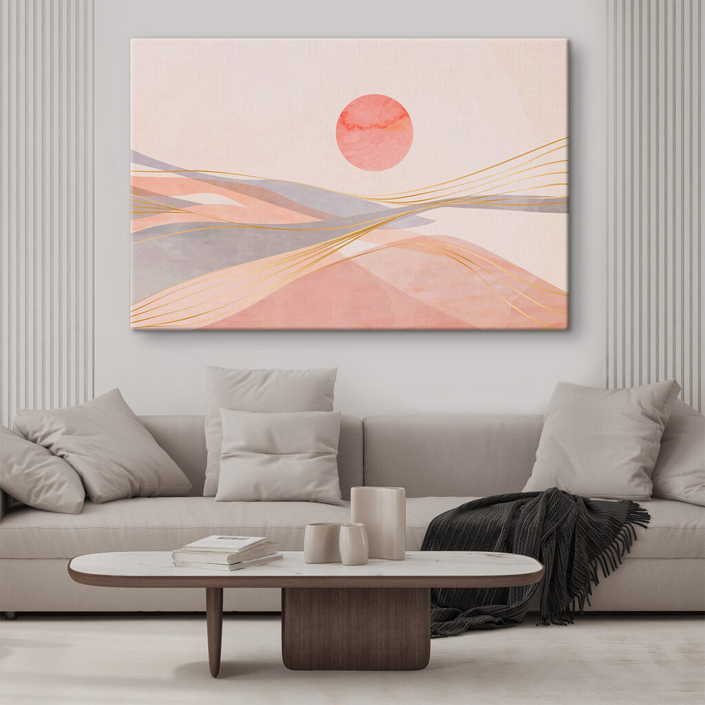 Sole rosa sulla sabbia — ambiente 2