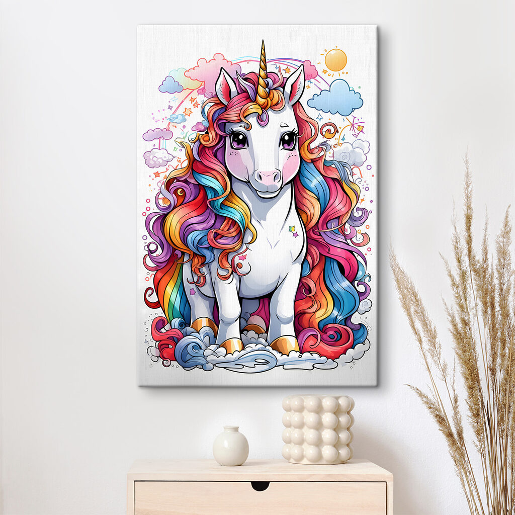 Unicorno fra i riccioli — ambiente 3