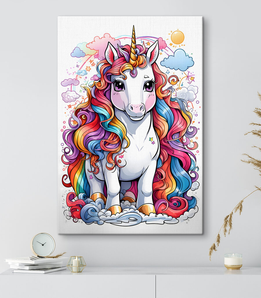 Unicorno fra i riccioli — ambiente 1