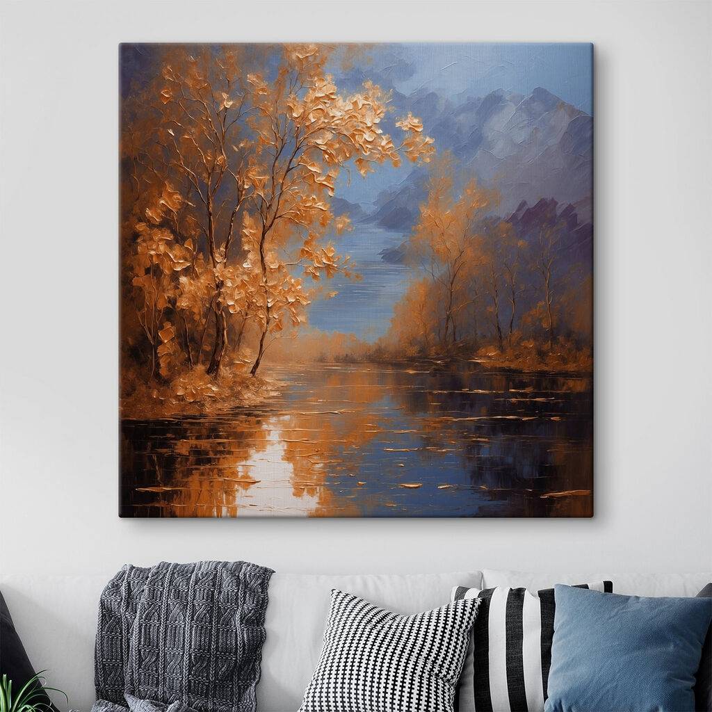 Oro d’autunno sull’acqua — ambiente 3