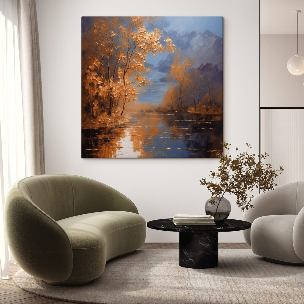 Oro d’autunno sull’acqua — ambiente 4