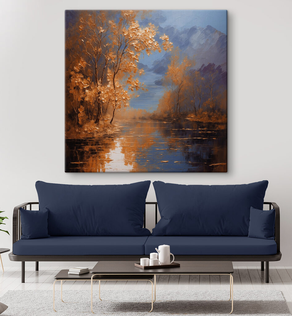 Oro d’autunno sull’acqua — ambiente 2