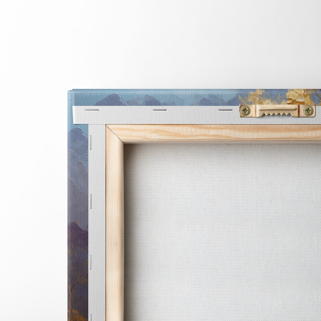 Oro d’autunno sull’acqua — retro