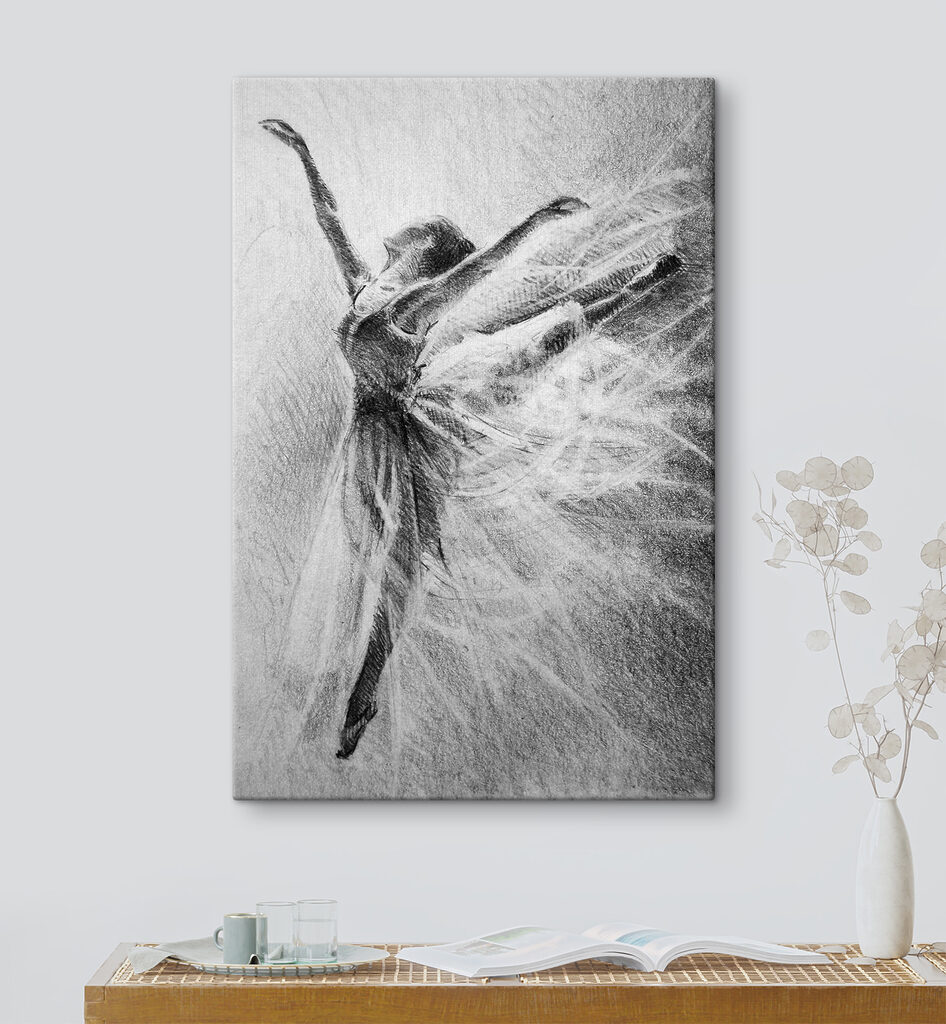 Balletto in toni grigi — ambiente 1