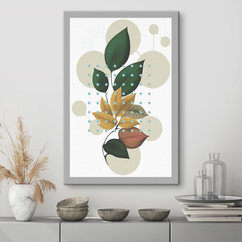 Foglia piena di puntini — ambiente 3
