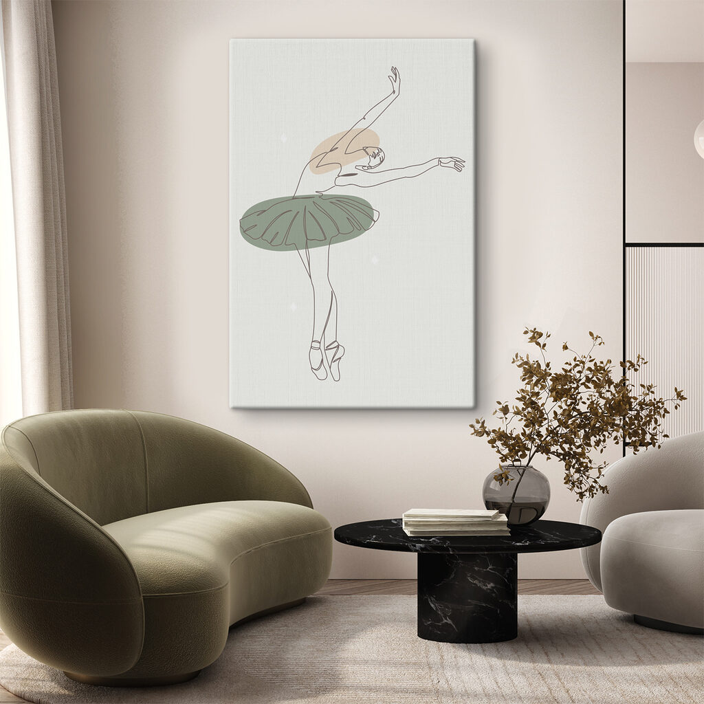 Gonna verde che gira — ambiente 2