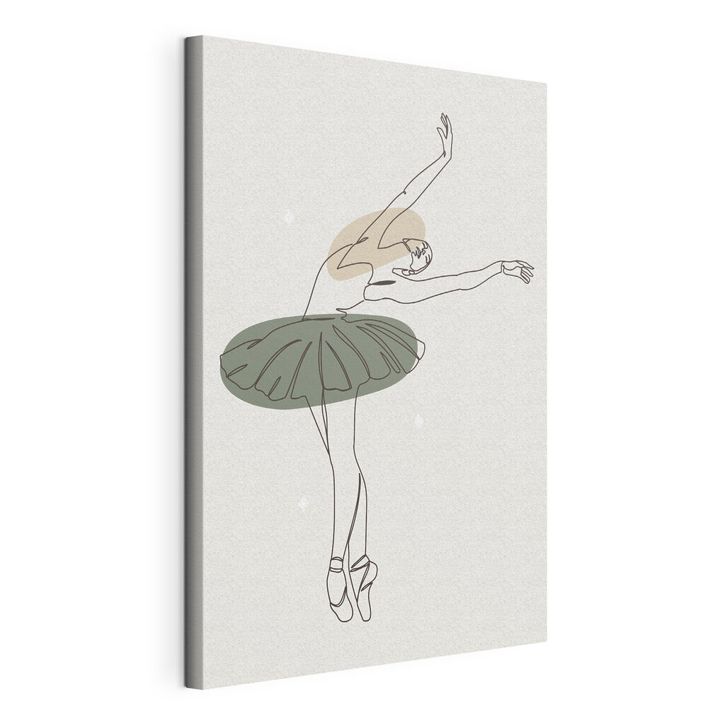 Gonna verde che gira — vista del prodotto
