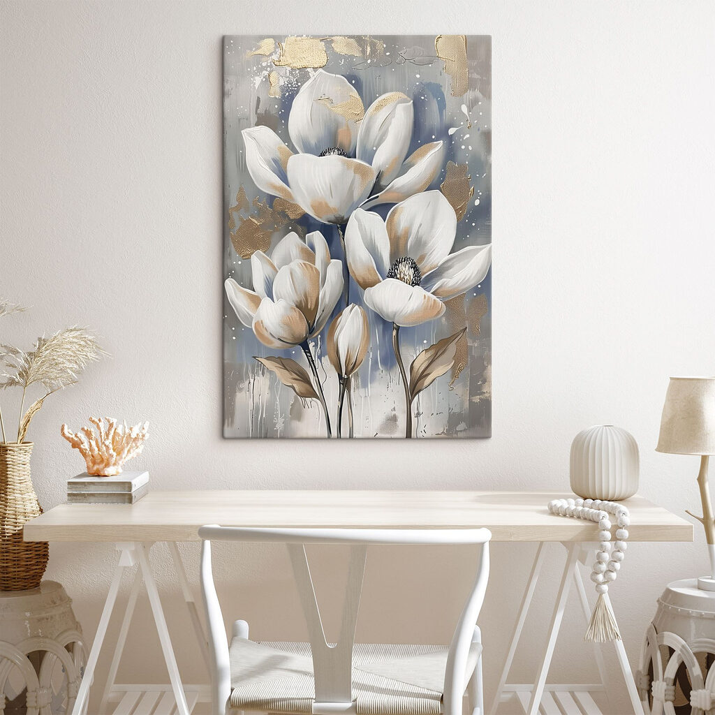 Bouquet di boccioli bianchi — ambiente 4
