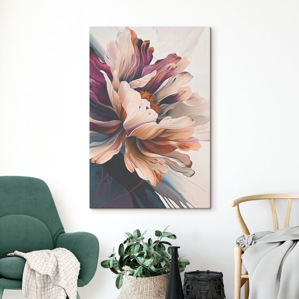 Fioritura in toni pesca — ambiente 2