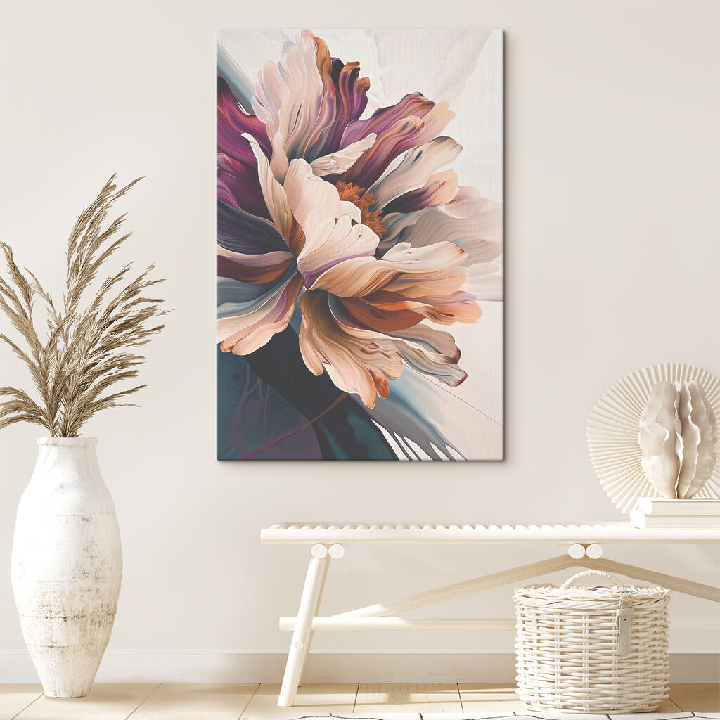 Fioritura in toni pesca — ambiente 3