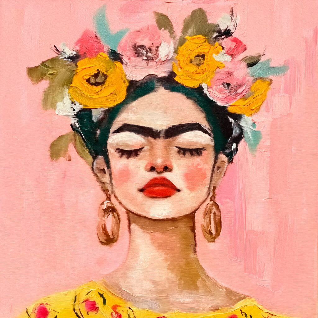 Frida dagli occhi chiusi — design completo