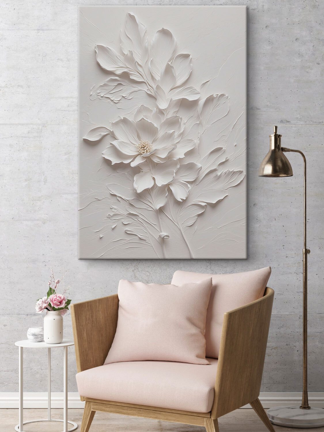 Ramo bianco crema — ambiente 2