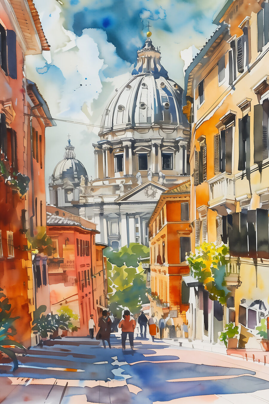 Strada verso la cupola — design completo