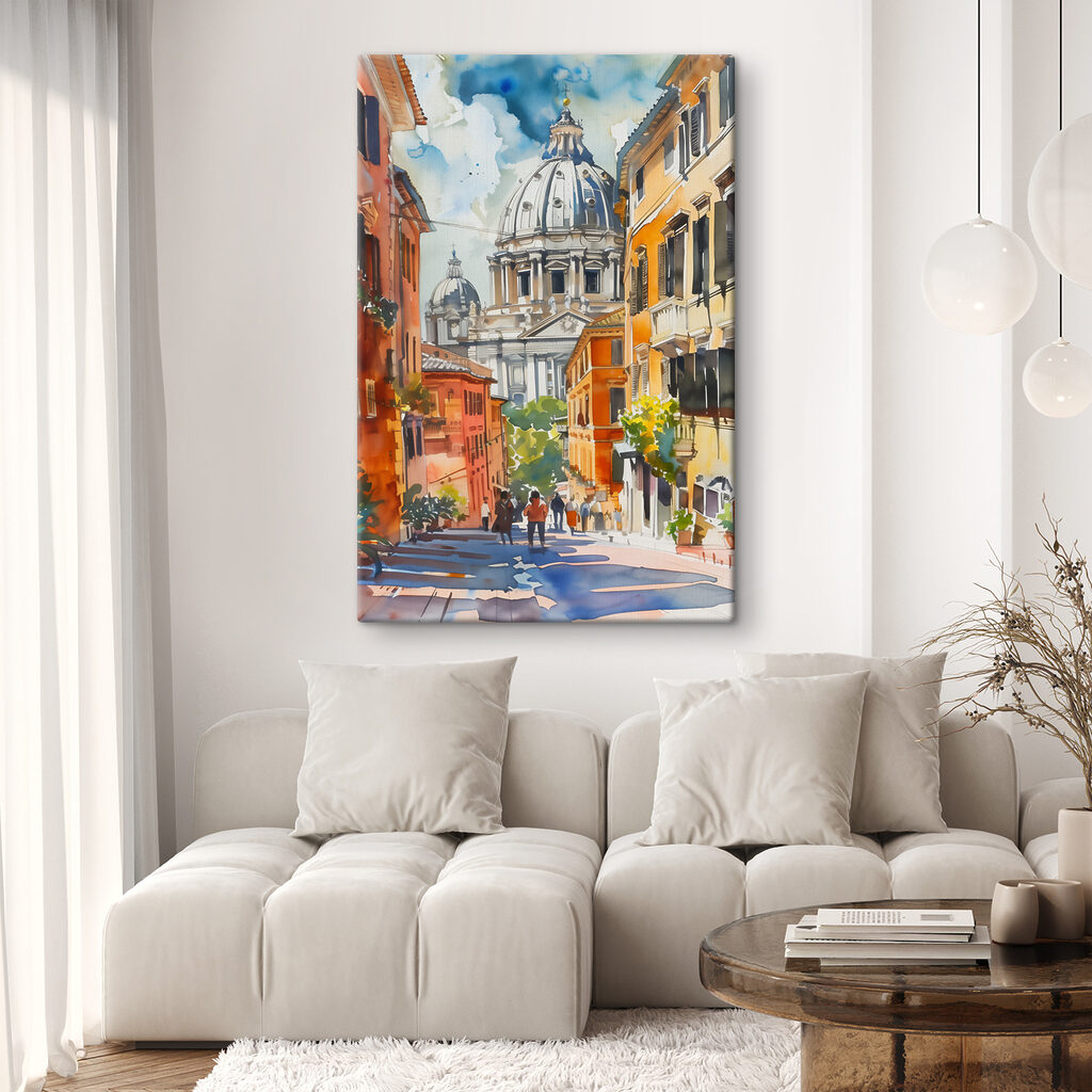 Strada verso la cupola — ambiente 1
