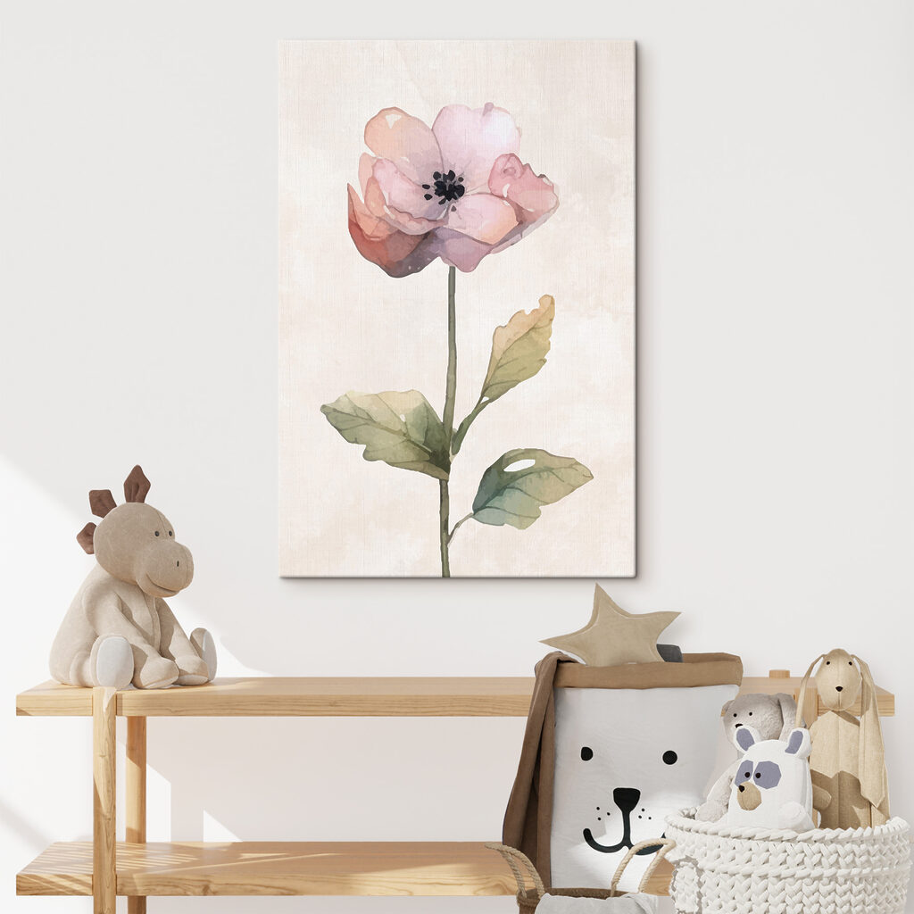 Un fiore rosa — ambiente 1