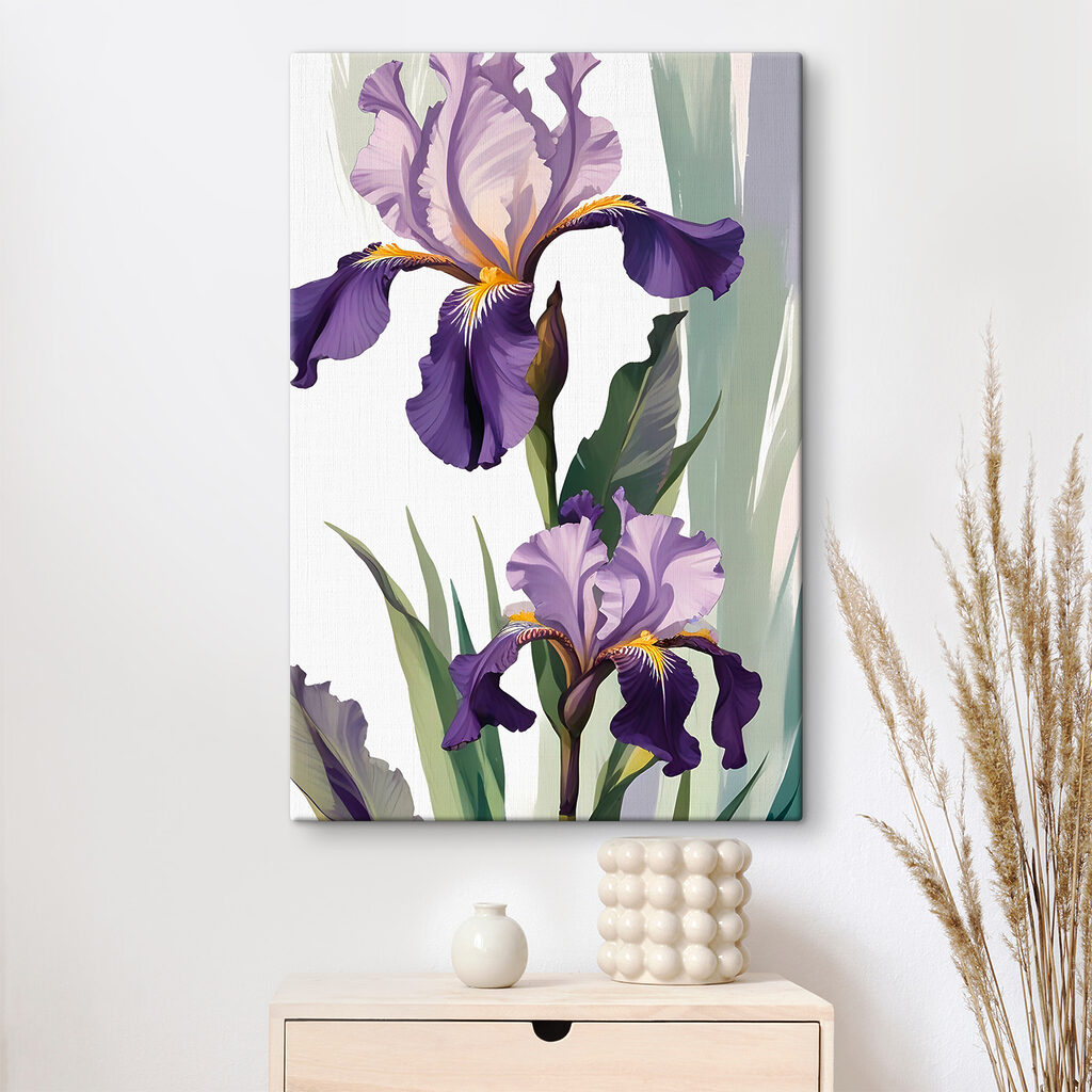 Iris lungo il bordo — ambiente 1