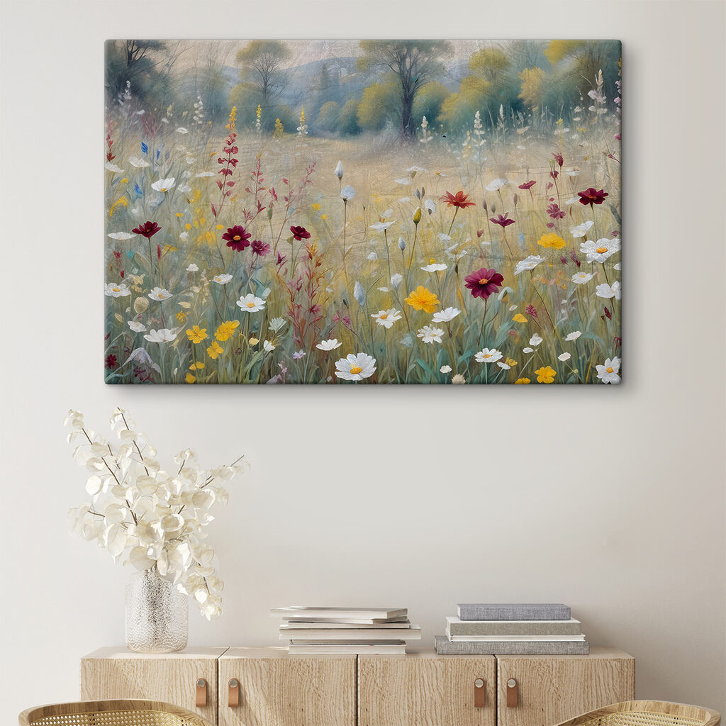 Fiori di prato in un ambiente
