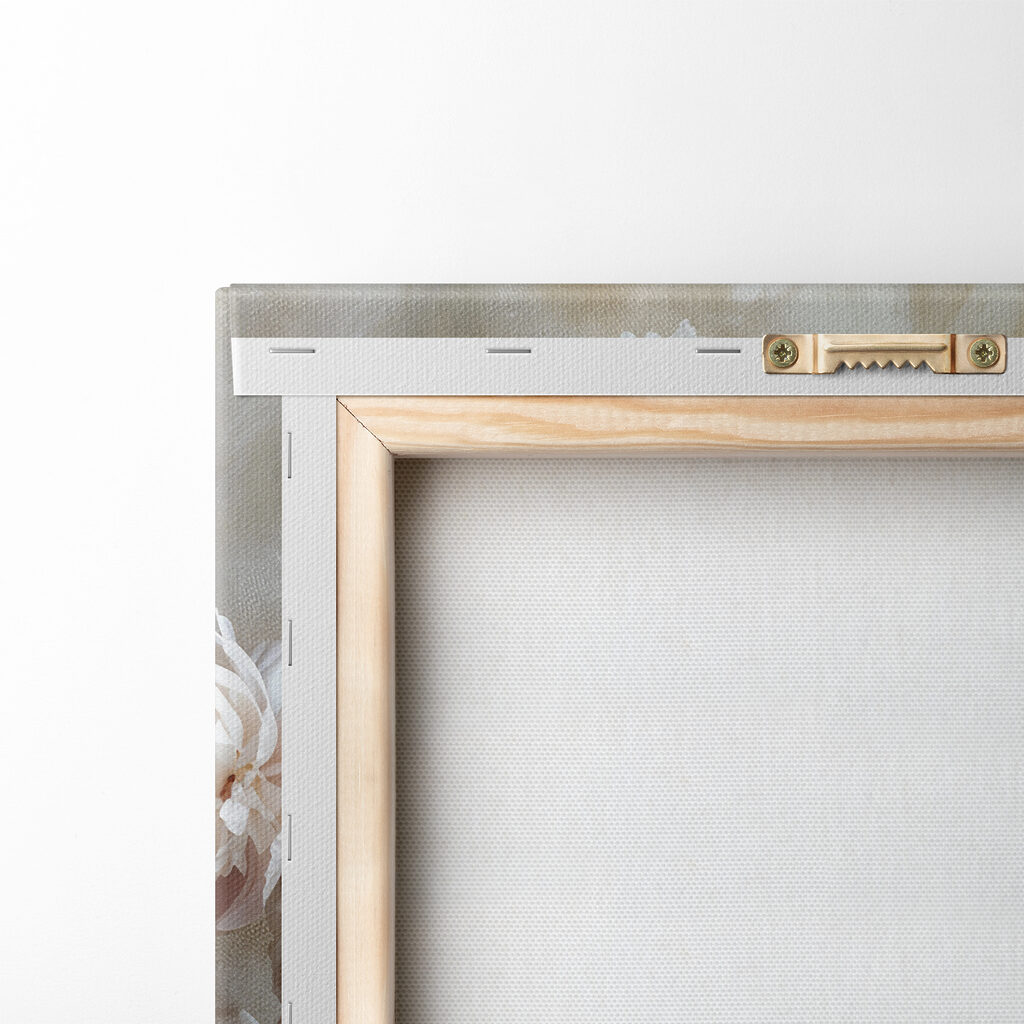 Peonie bianche e morbide — retro