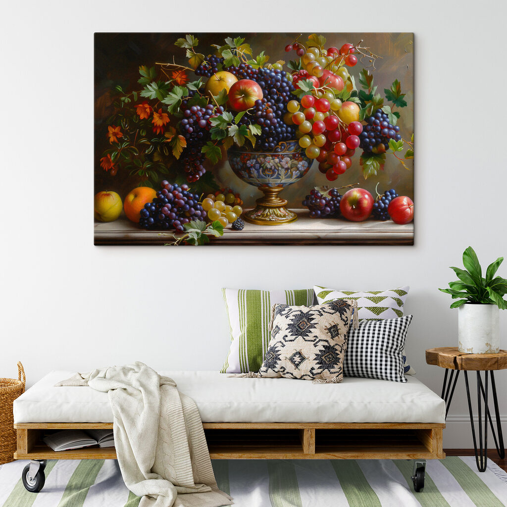 Frutta d’autunno in un ambiente