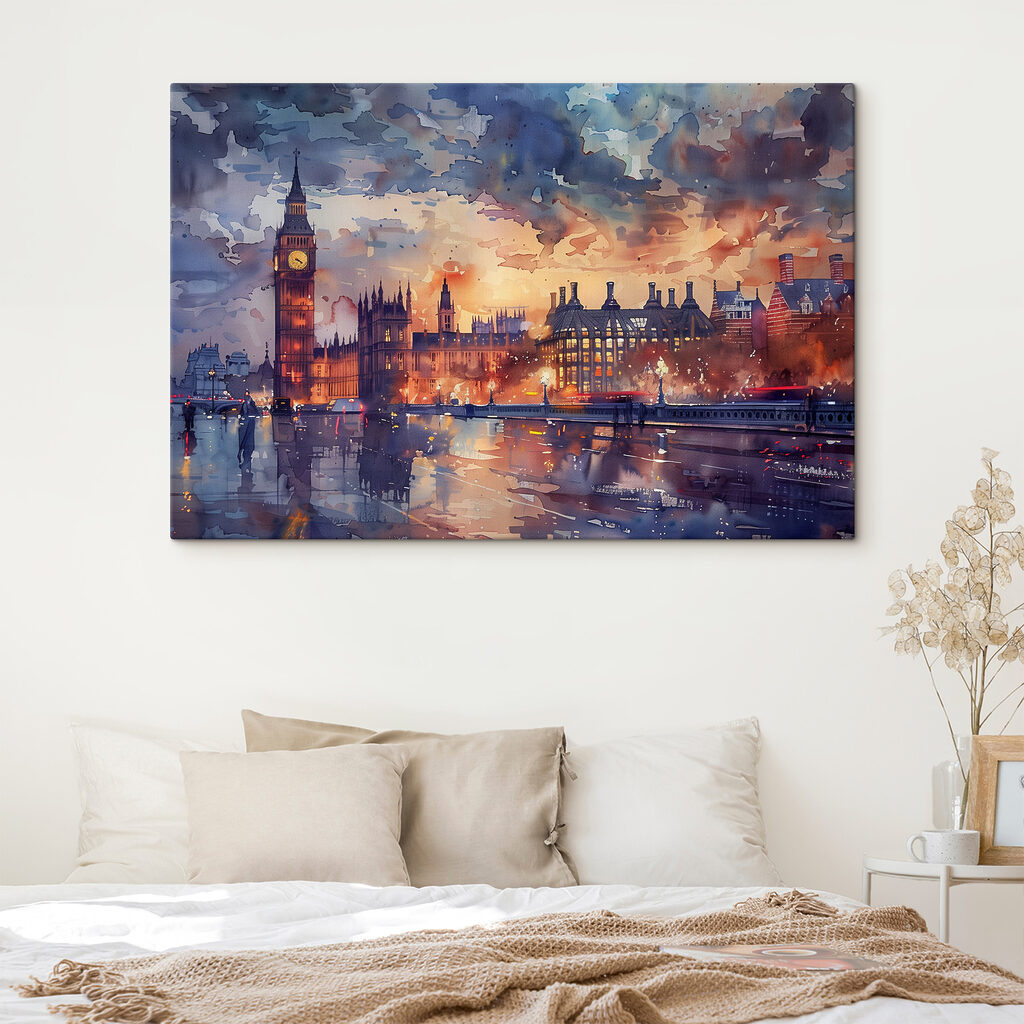 Londra nei colori serali — ambiente 1