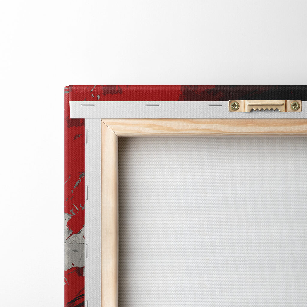 Rosso incontra tratti neri — retro