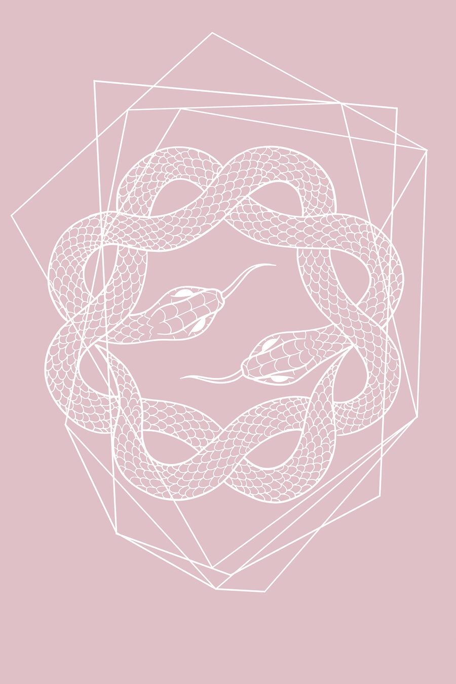 Serpenti tra le linee — design completo