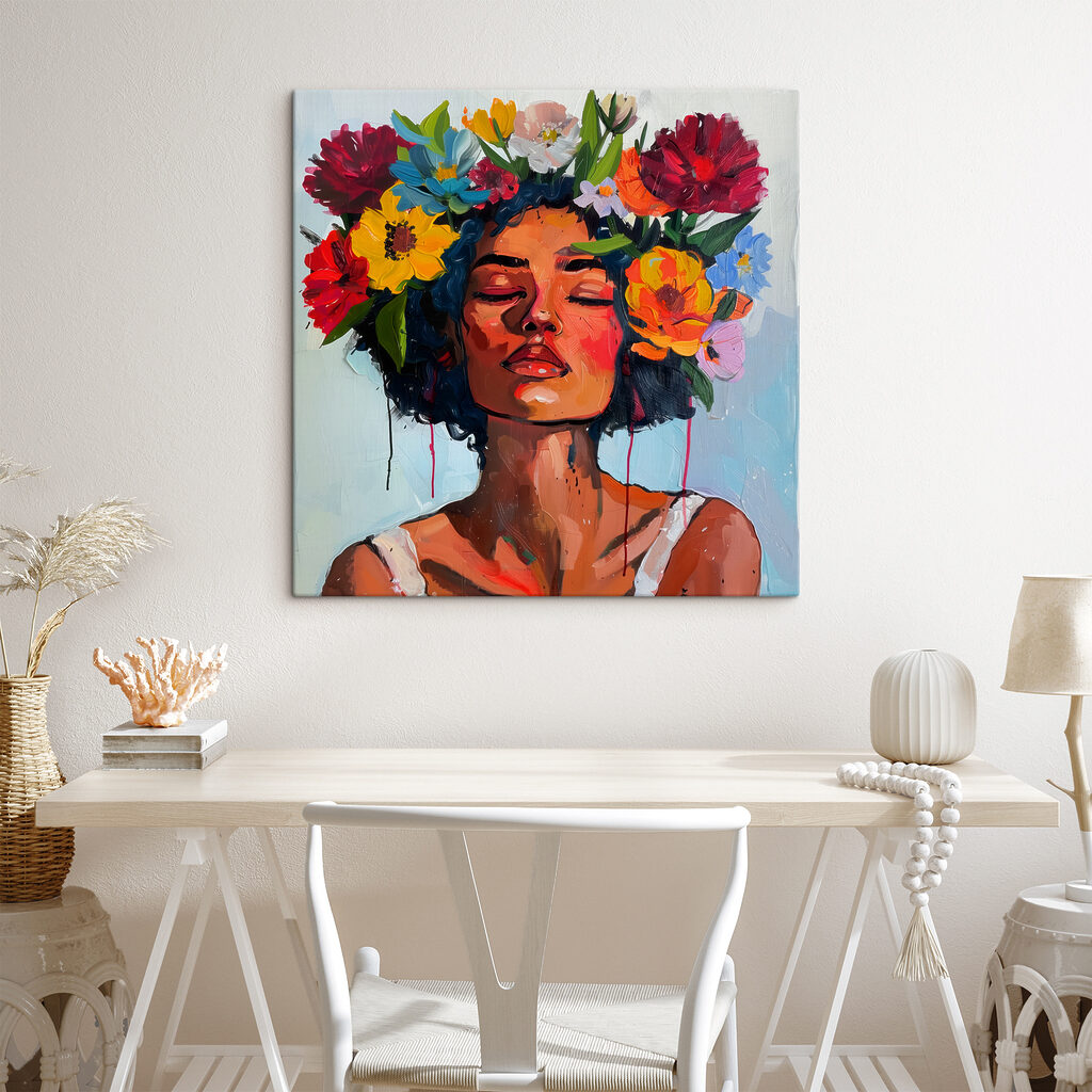 Ghirlanda di fiori luminosa — ambiente 2