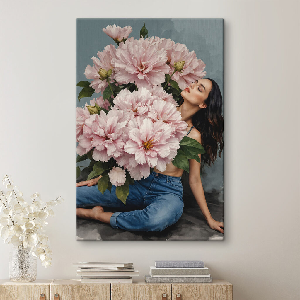 Nascosta tra peonie rosa — ambiente 1