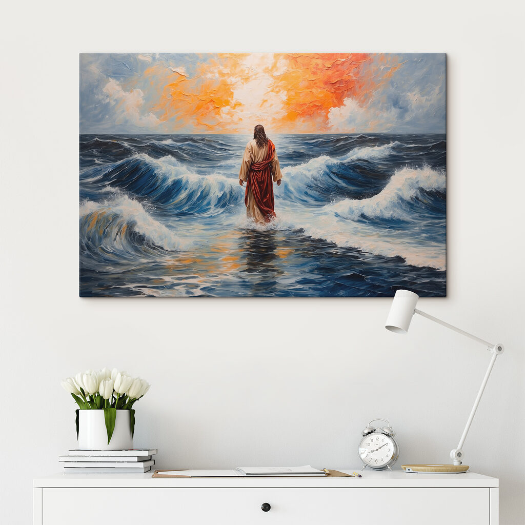 Figura tra le onde — ambiente 2