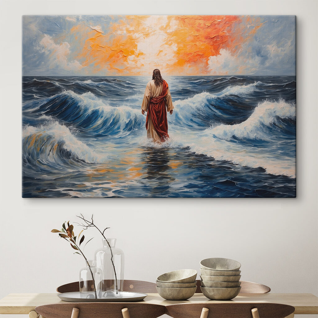 Figura tra le onde — ambiente 1