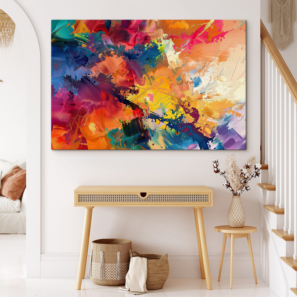 Colori che trovano ritmo in un ambiente