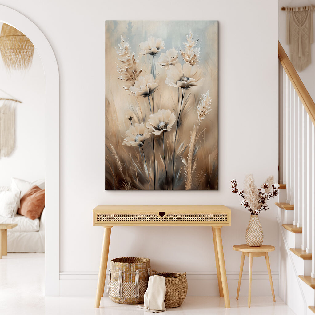 Fiori tra erba secca — ambiente 2