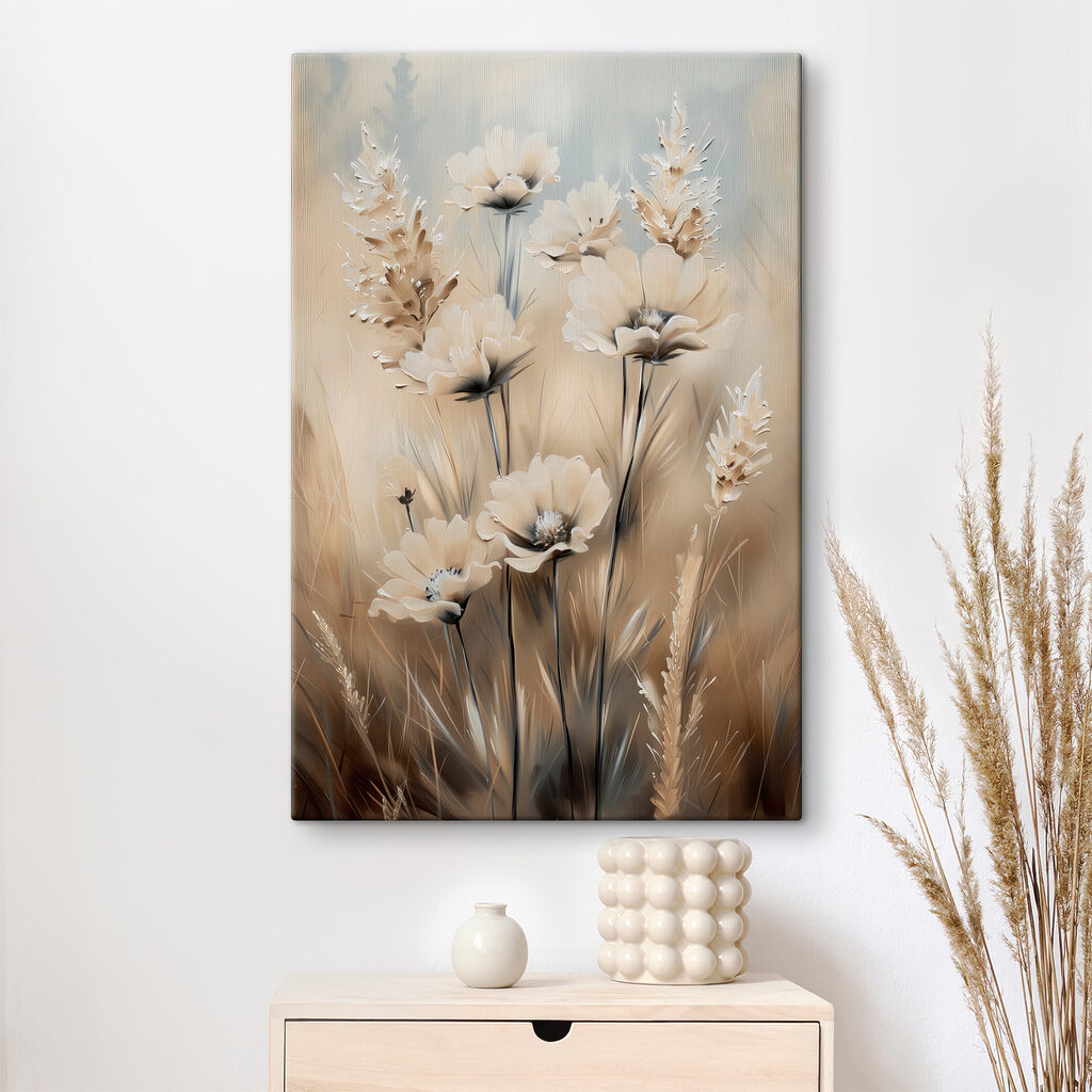 Fiori tra erba secca — ambiente 4