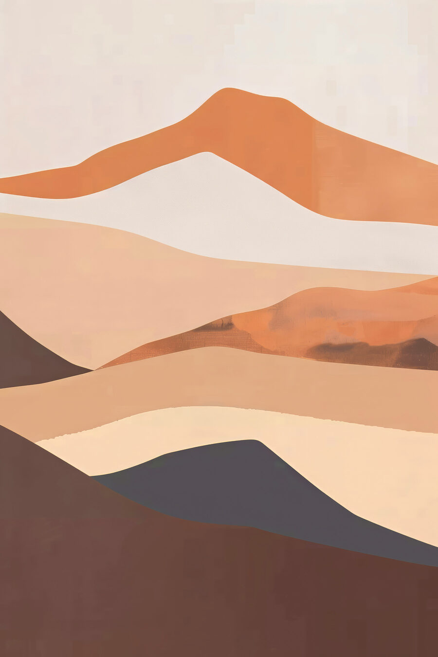 Dune stilizzate — design completo