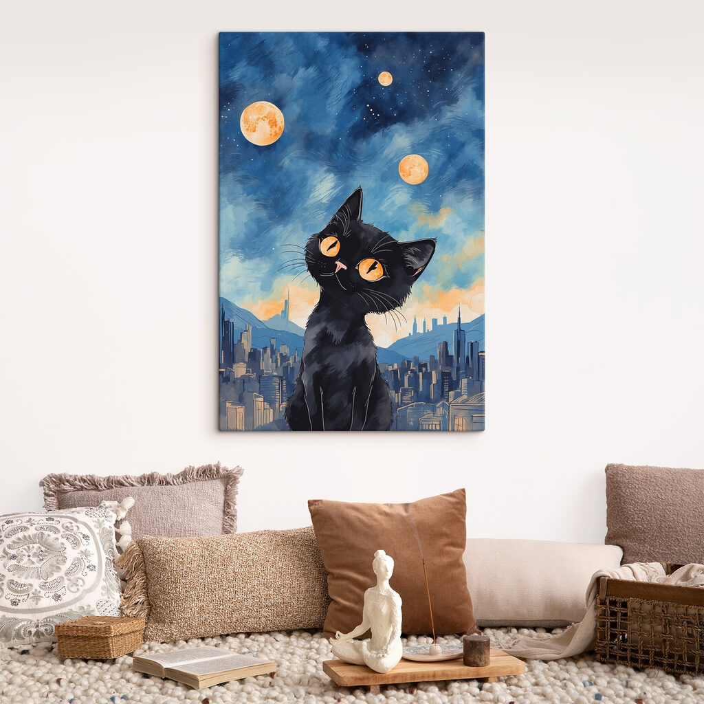 Gatto sopra la città — ambiente 3