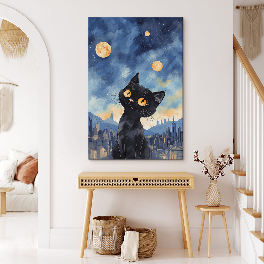 Gatto sopra la città — ambiente 2