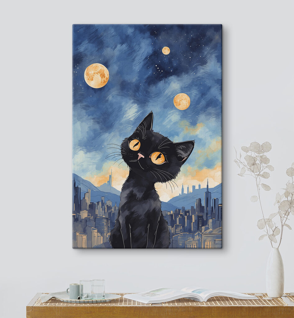 Gatto sopra la città — ambiente 1