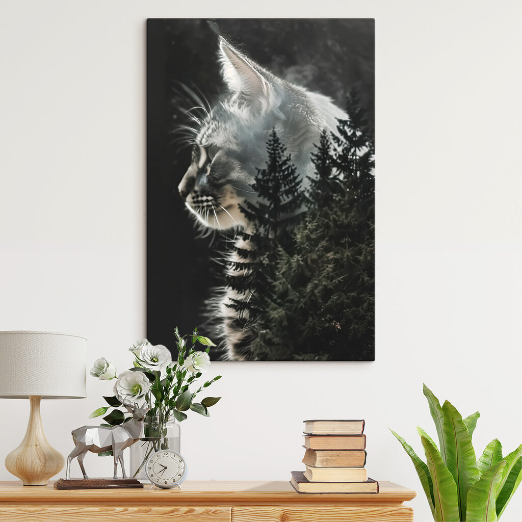 Gatto nel bosco — ambiente 2