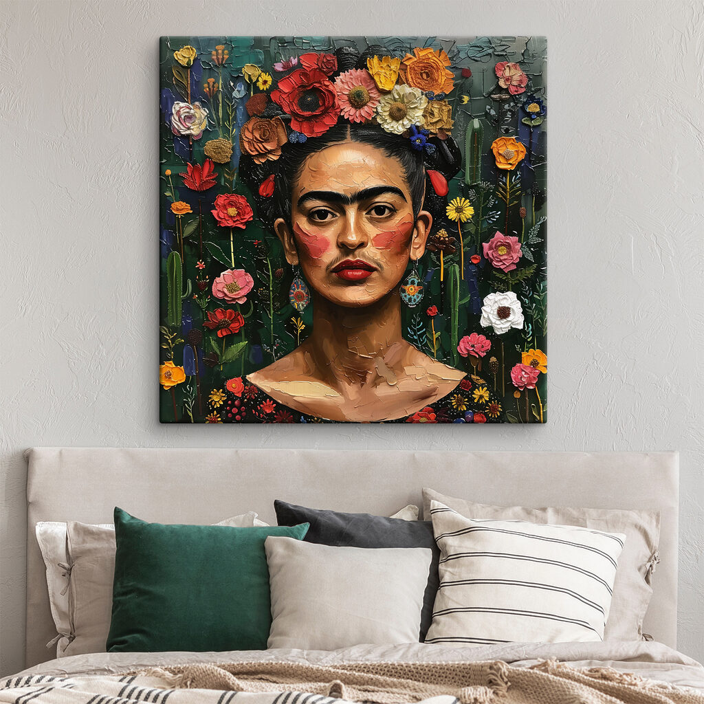 Frida nel giardino fiorito — ambiente 3