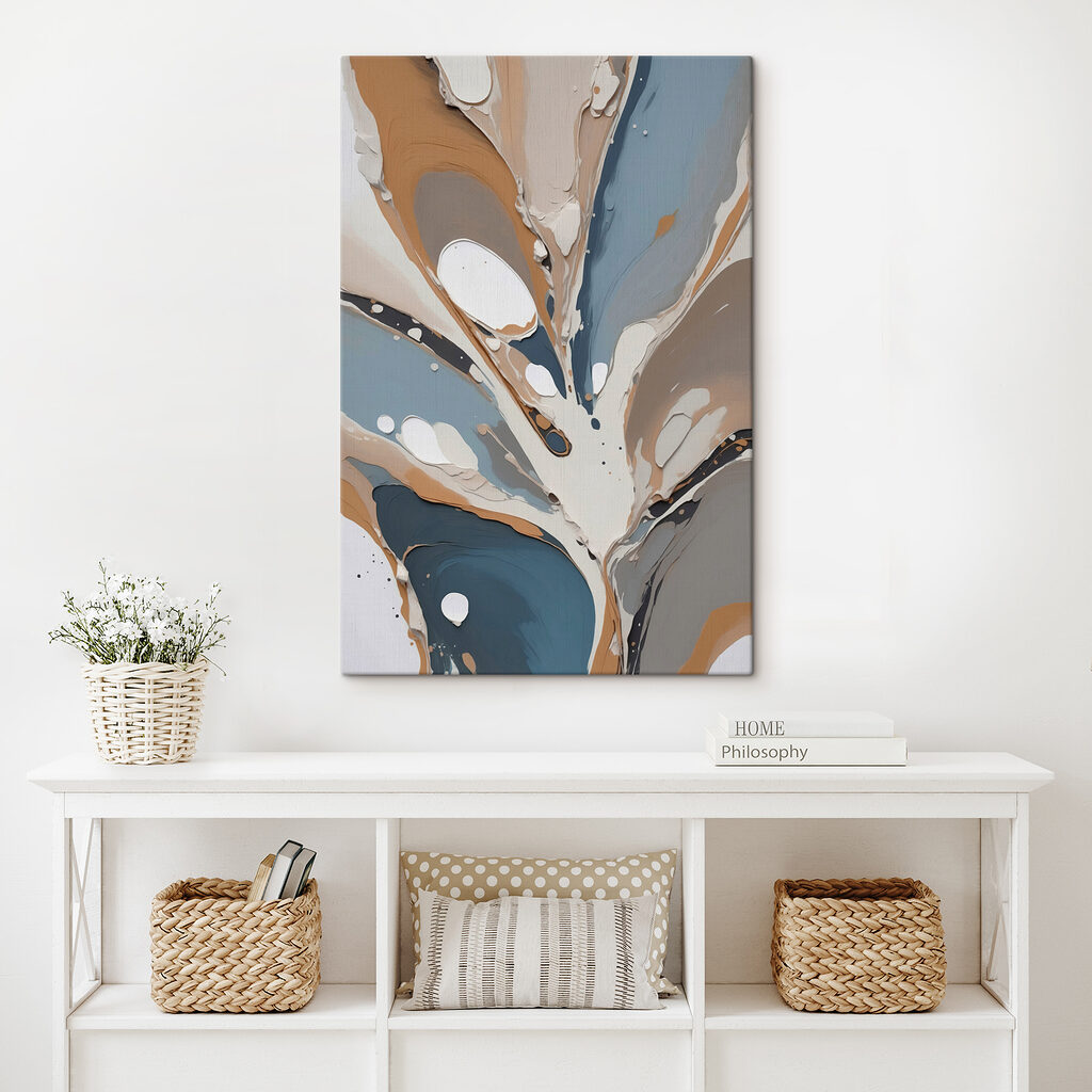 Colore scorre tra sabbia — ambiente 1