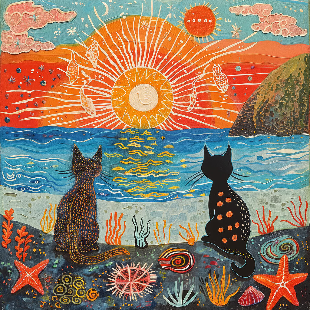 Gatti verso il sole — design completo