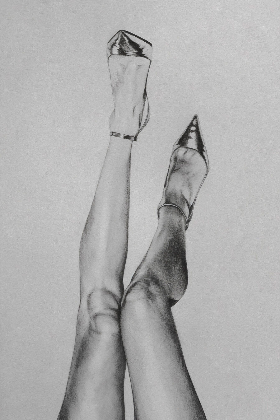 Gambe a matita — design completo