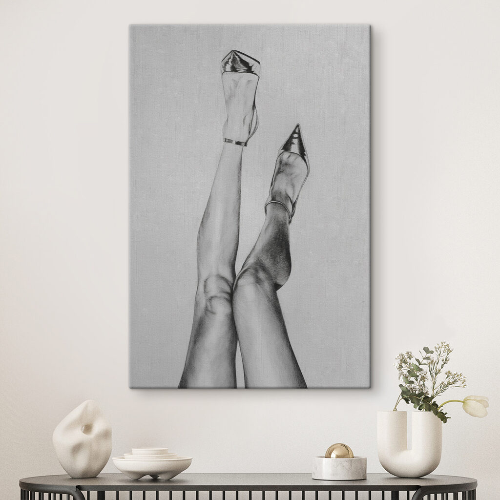 Gambe a matita — ambiente 1